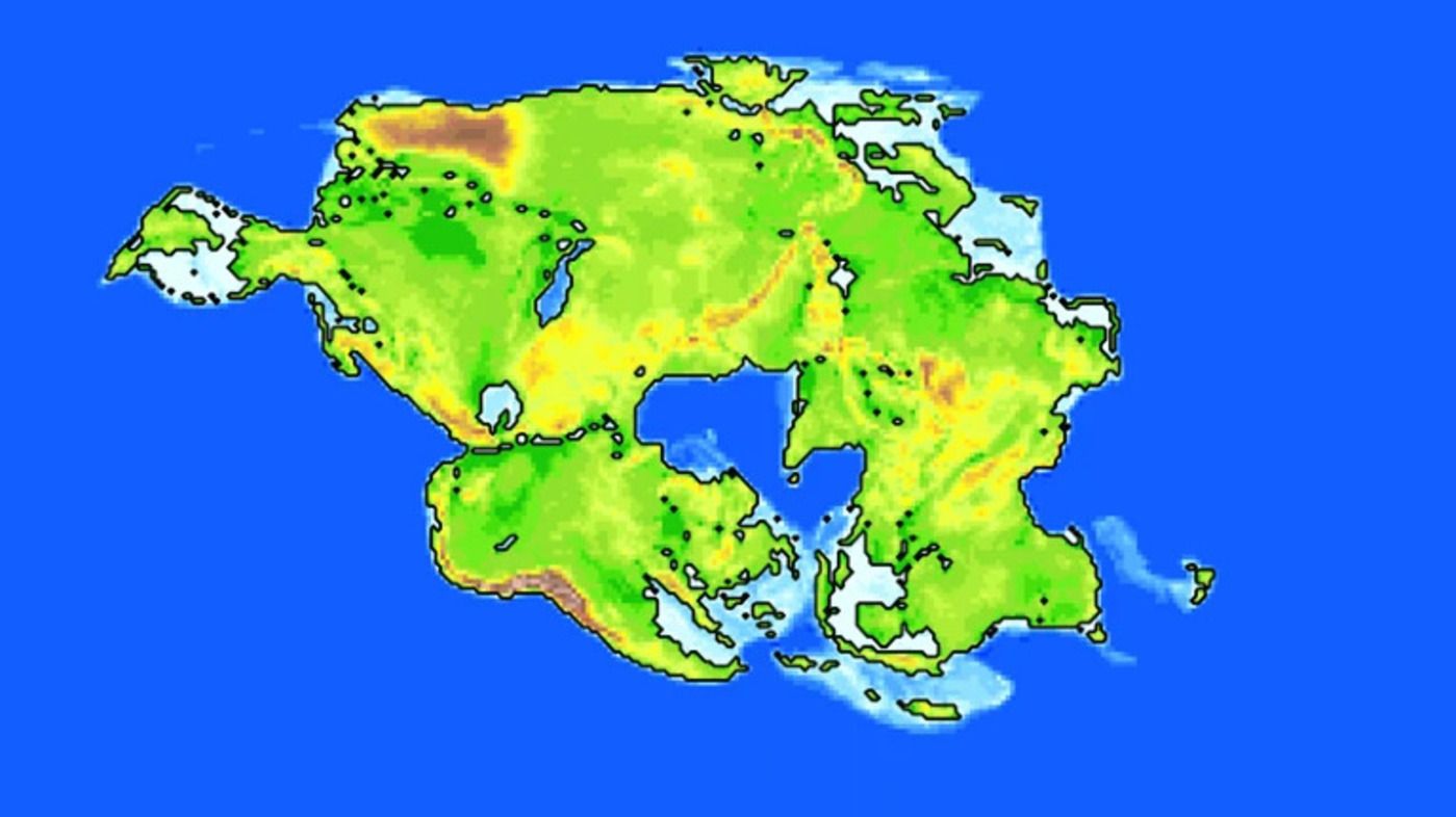 Así serán los continentes de la Tierra dentro de 250 millones de años