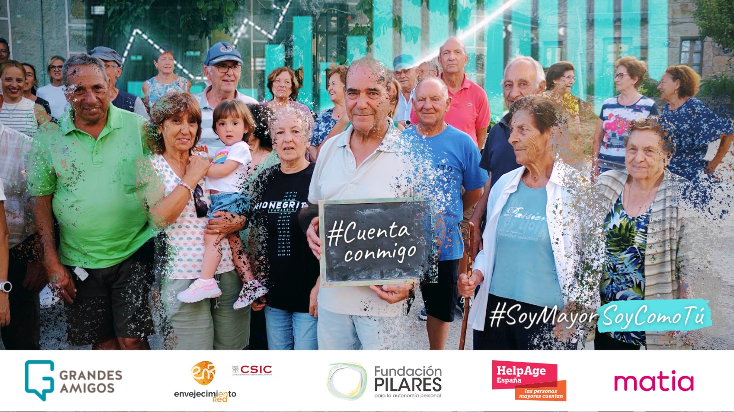 'Soy Mayor, soy como tú', una campaña contra la invisibilización del colectivo