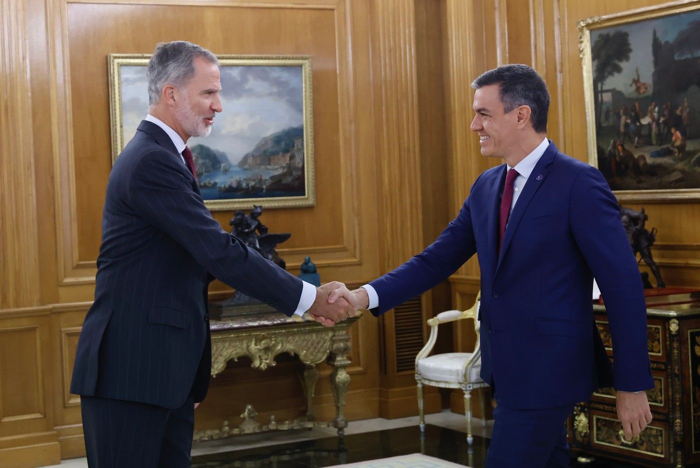 Turno para Pedro Sánchez: el Rey le encarga que intente formar Gobierno