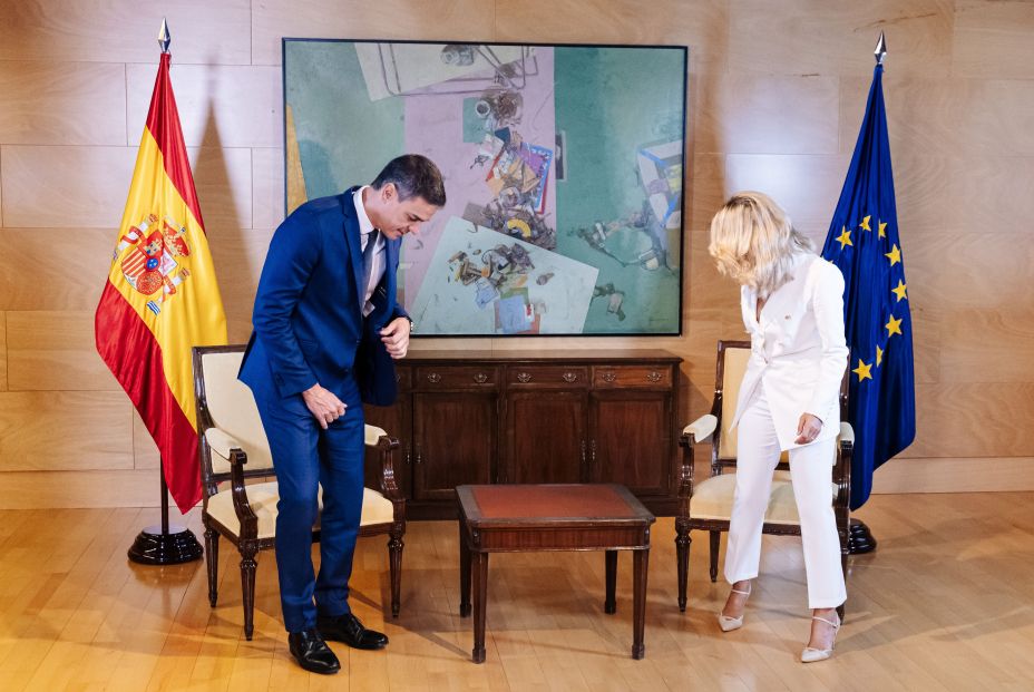 Pedro Sánchez y Yolanda Díaz se dan todo el mes de octubre para pactar la investidura