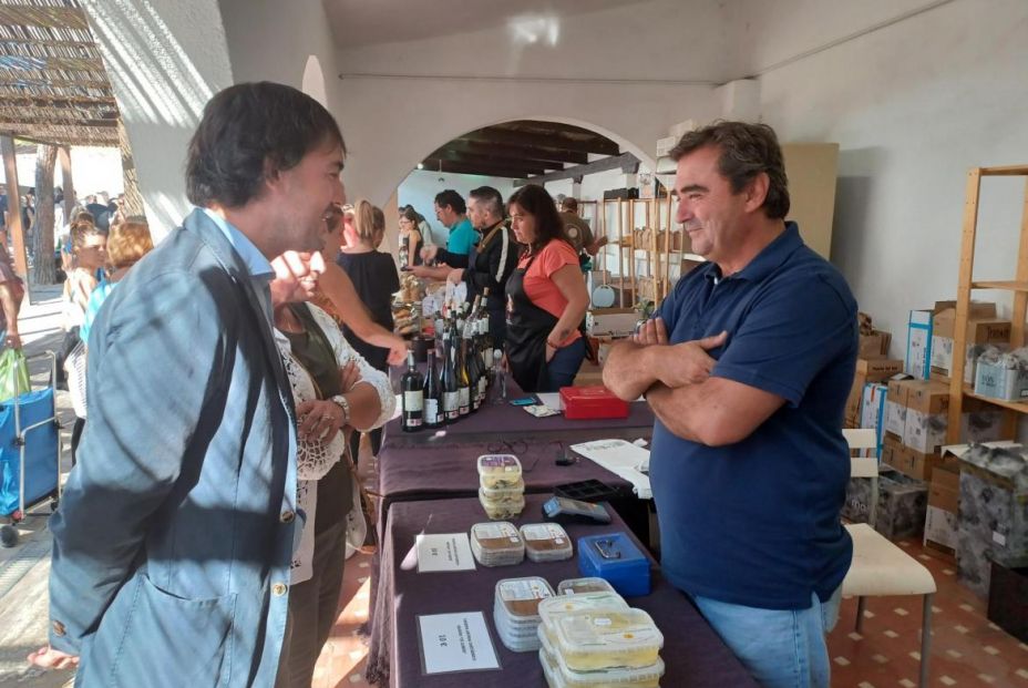 El vino de Madrid con Denominación de Origen protagoniza el primer día de Mercado de Otoño regional. Foto: Comunidad de Madrid