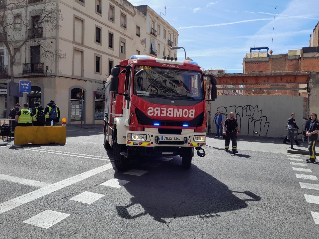 Muere el niño de 2 años en estado crítico tras el incendio en Santa Coloma