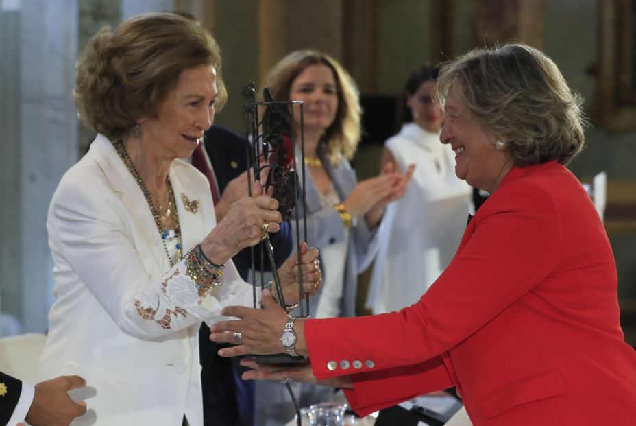 Pilar G. de Frutos recoge el premio de Fundación MAPFRE
