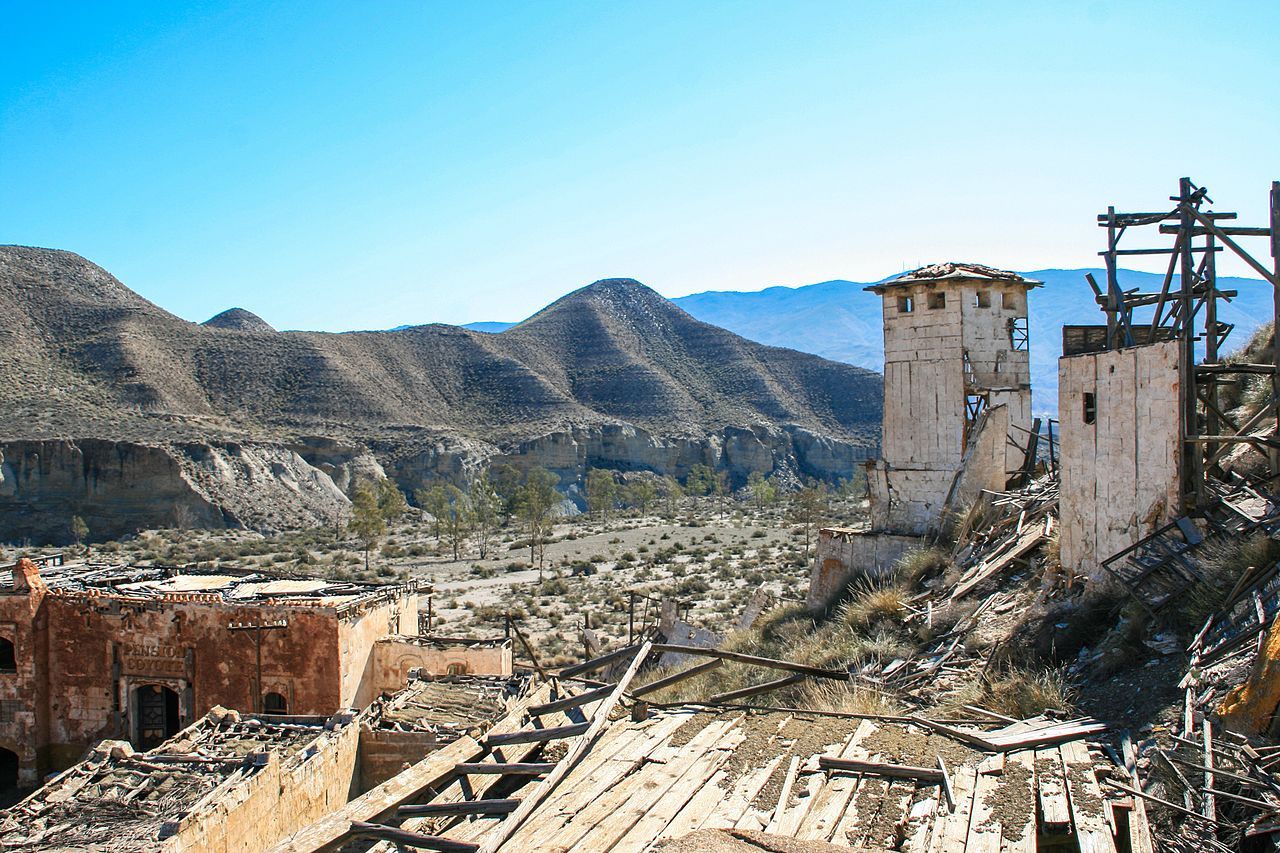 Se vende el poblado cinematográfico 'Western Leone', escenario de muchas películas del oeste Se vende el poblado cinematográfico 'Western Leone', escenario de muchas películas del oeste