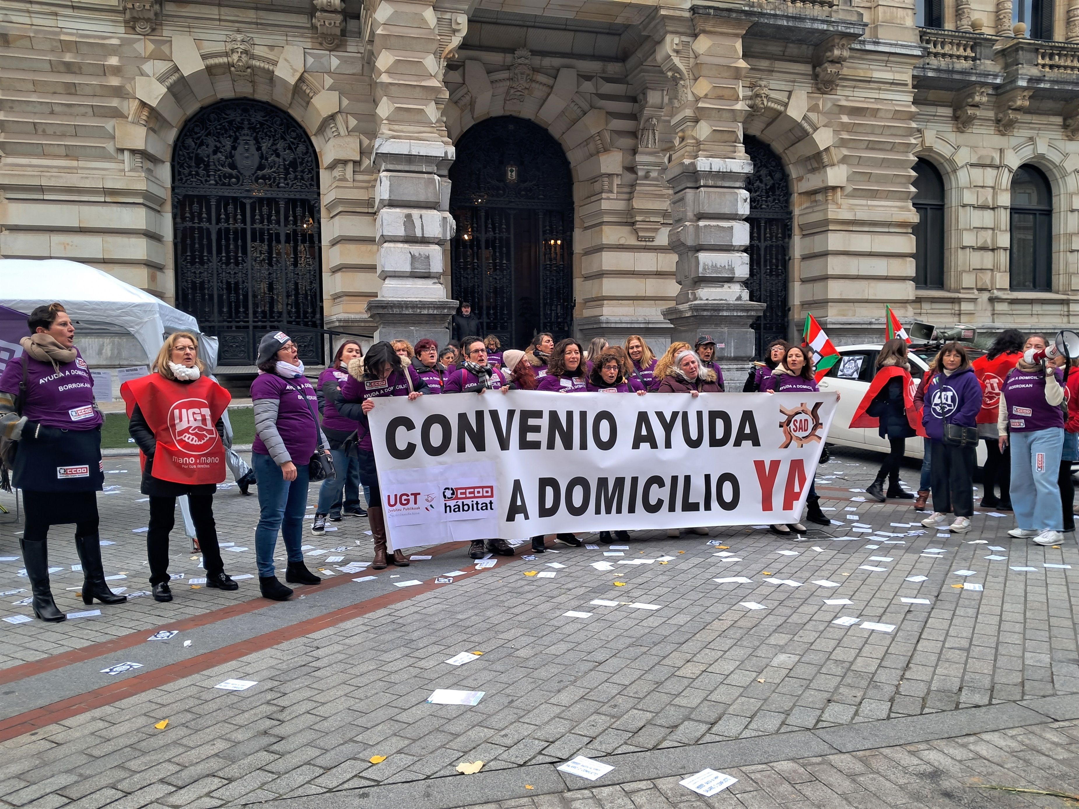 Trabajadoras de la Ayuda a Domicilio y empresas ponen deberes al nuevo Gobierno: "Tenemos poca fe"