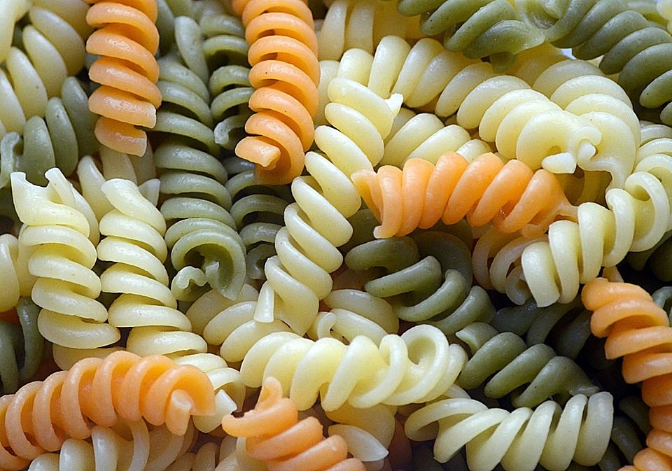 Pasta de colores