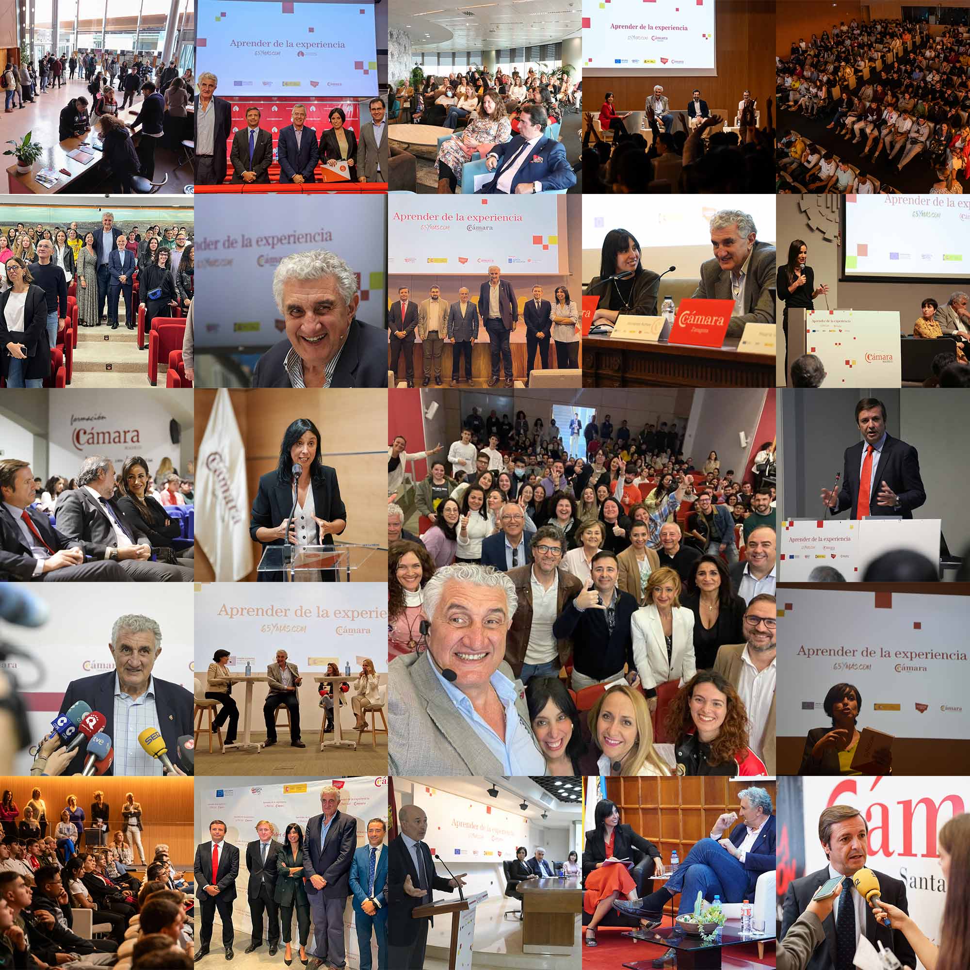 Éxito total de la campaña ‘Aprender de la Experiencia’ de Cámara de Comercio de España y 65YMÁS