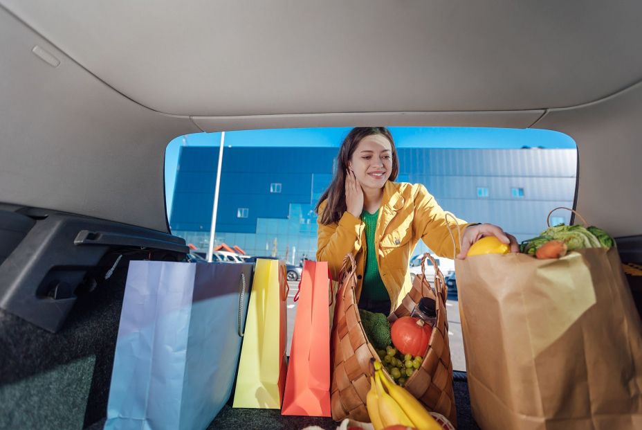 ¿Qué multa te pone la DGT por llevar bolsas en el asiento trasero del coche?