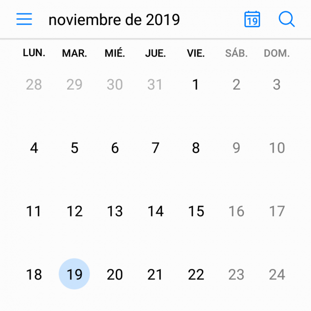 Calendario de Google