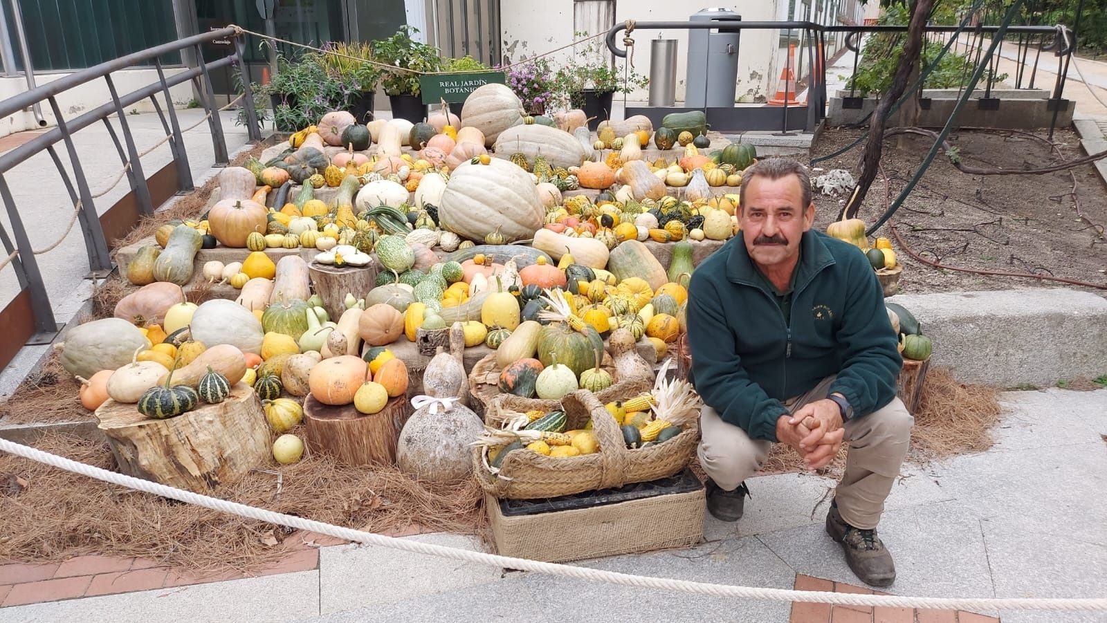 Vuelve la exposición de calabazas al Real Jardín Botánico