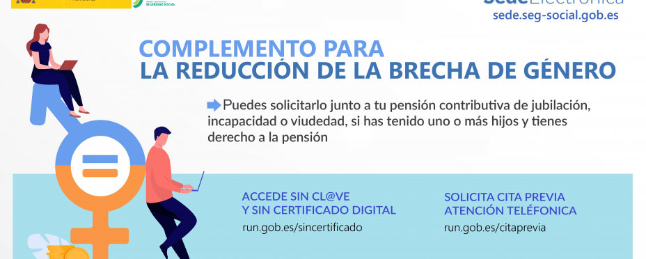 Complemento para reducir la brecha de género en la pensión: cómo pedirlo, requisitos e importe