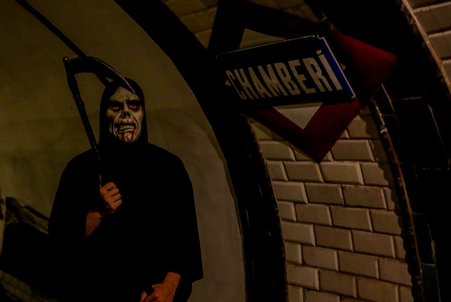 La estación fantasma de Chamberí revive este Halloween sus leyendas más terroríficas