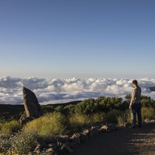 Mar de nubes en el Parque Nacional del Teide