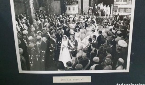 Salen a subasta fotografías inéditas de la boda de Juan Carlos I y Sofía