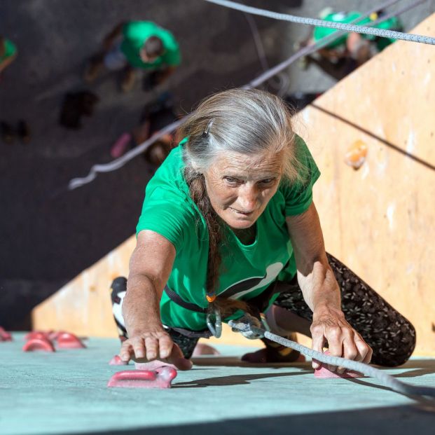 Escalada para personas mayores