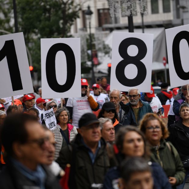 28-O: Pensionistas de toda España marchan en Madrid contra el "intento de privatizar las pensiones"