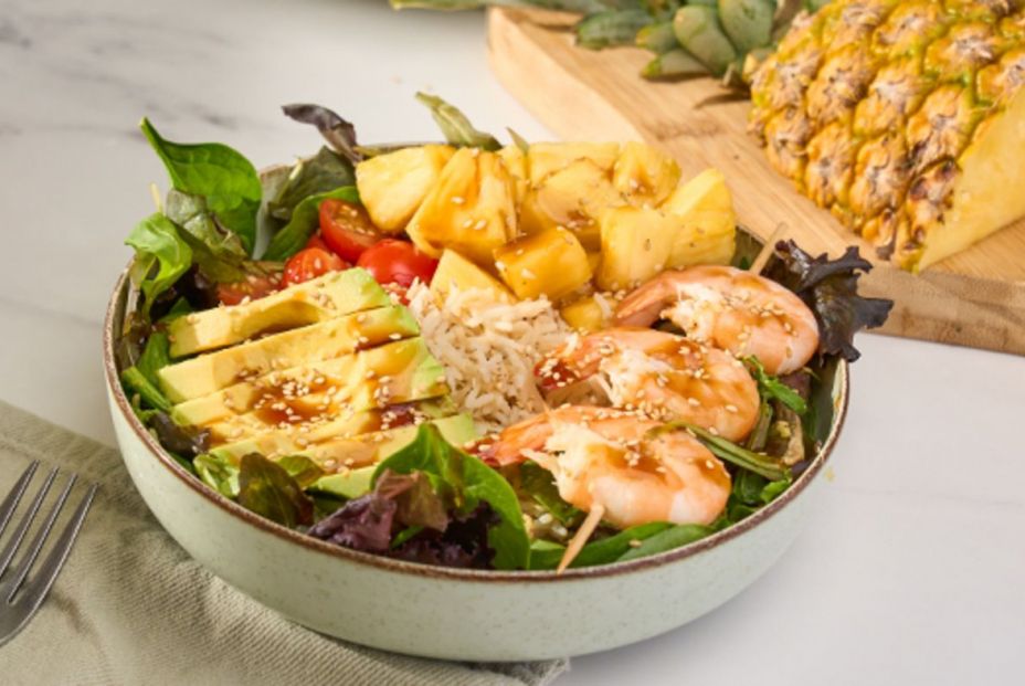 poke bowl piña