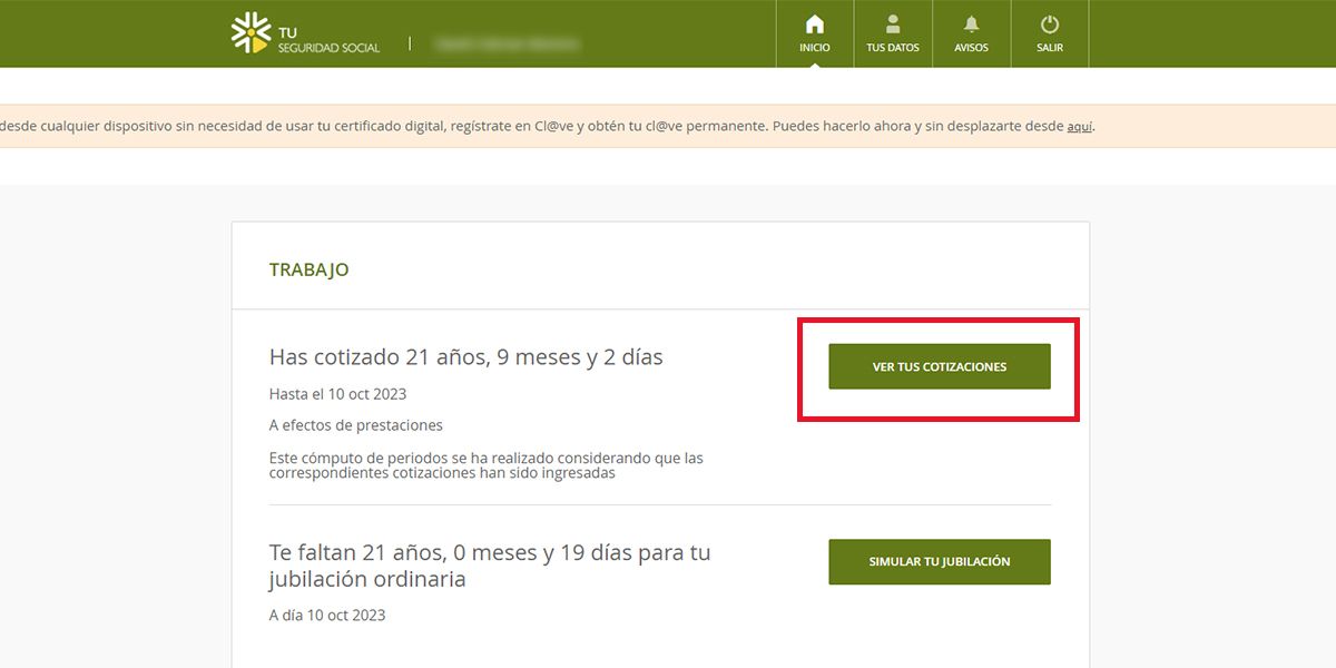 Como ganar años de cotización en dos minutos: Paso a paso para actualizar la vida laboral