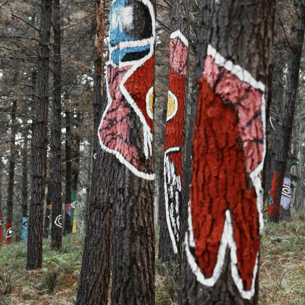 El pintor y escultor vasco Agustín Ibarrola, creador del 'Bosque de Oma', fallece a los 93 años. Foto: Europa Press El pintor y escultor vasco Agustín Ibarrola, creador del 'Bosque de Oma', fallece a los 93 años. Foto: Europa Press