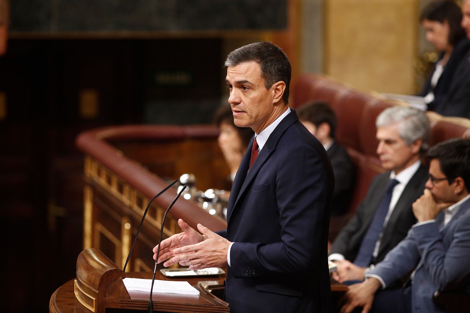 Pedro Sanchez sesion investidura