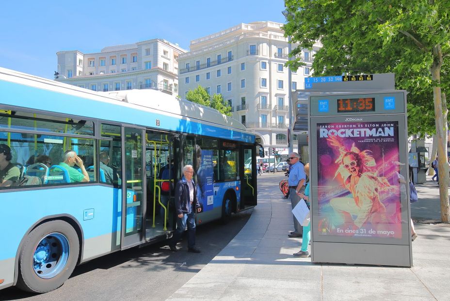 En estas fechas los autobuses de la EMT serán gratis