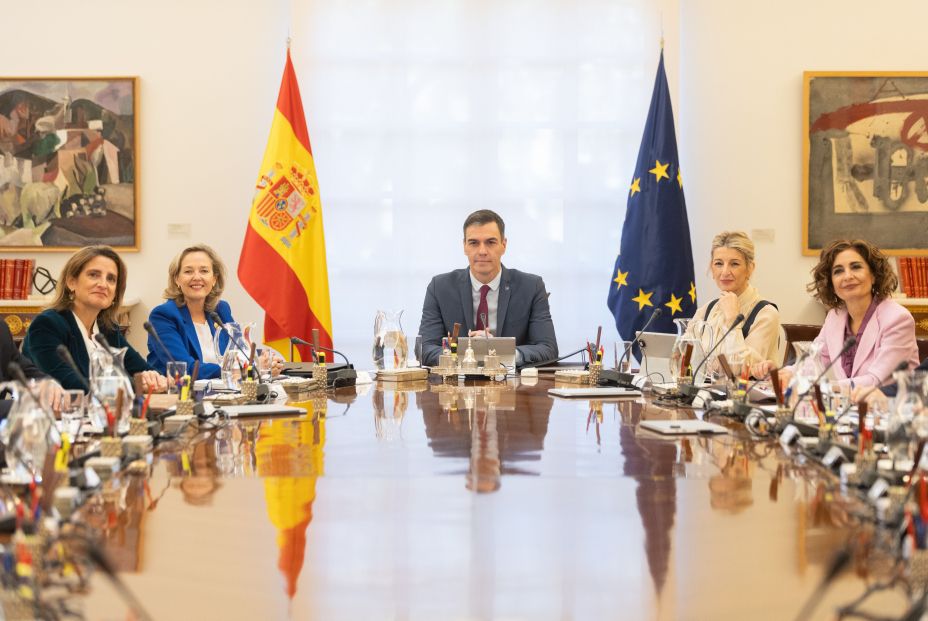 FOTOS: El estreno del nuevo Consejo de Ministros de Pedro Sánchez