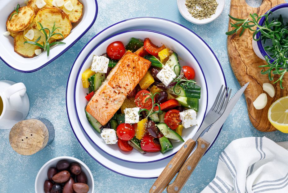 Un estudio asocia la dieta mediterránea con mayor bienestar psicológico en mayores de 50 años