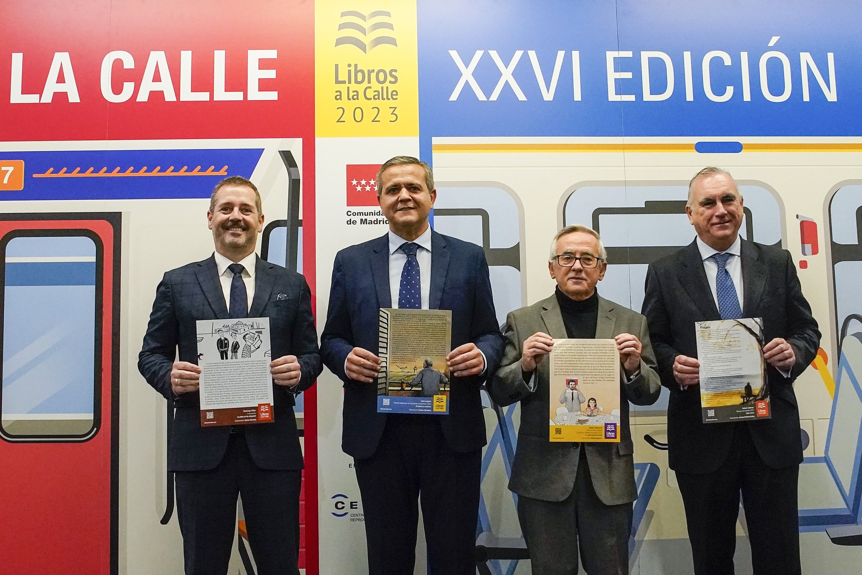 'Libros a la Calle' trae de vuelta la literatura al transporte público de Madrid