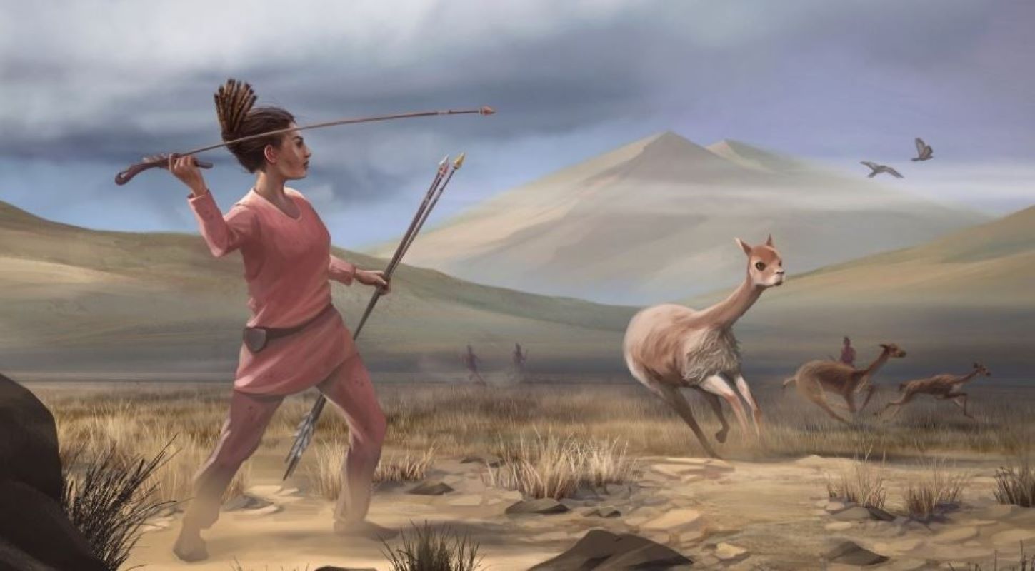 Las mujeres prehistóricas eran las más adecuadas para cazarza