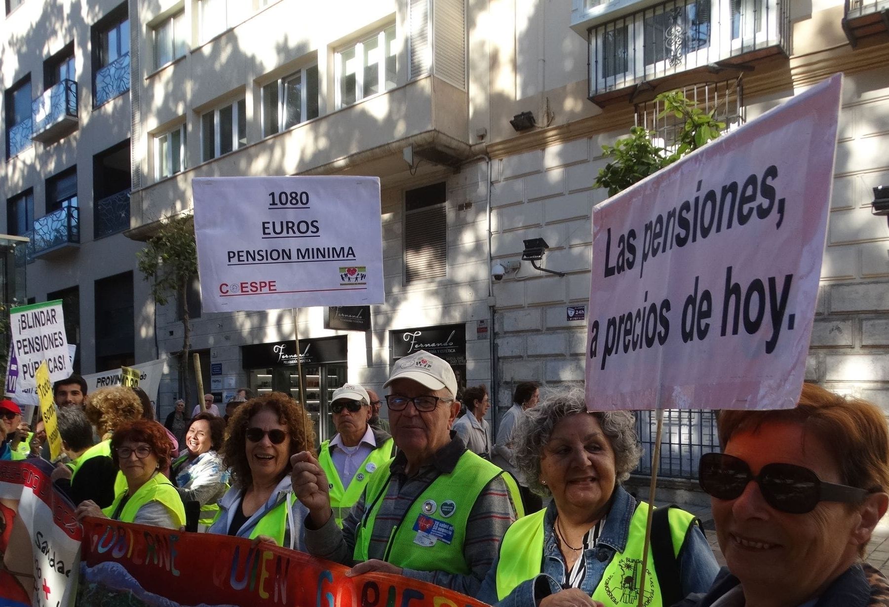 COESPE: "No a la privatización de las pensiones públicas"