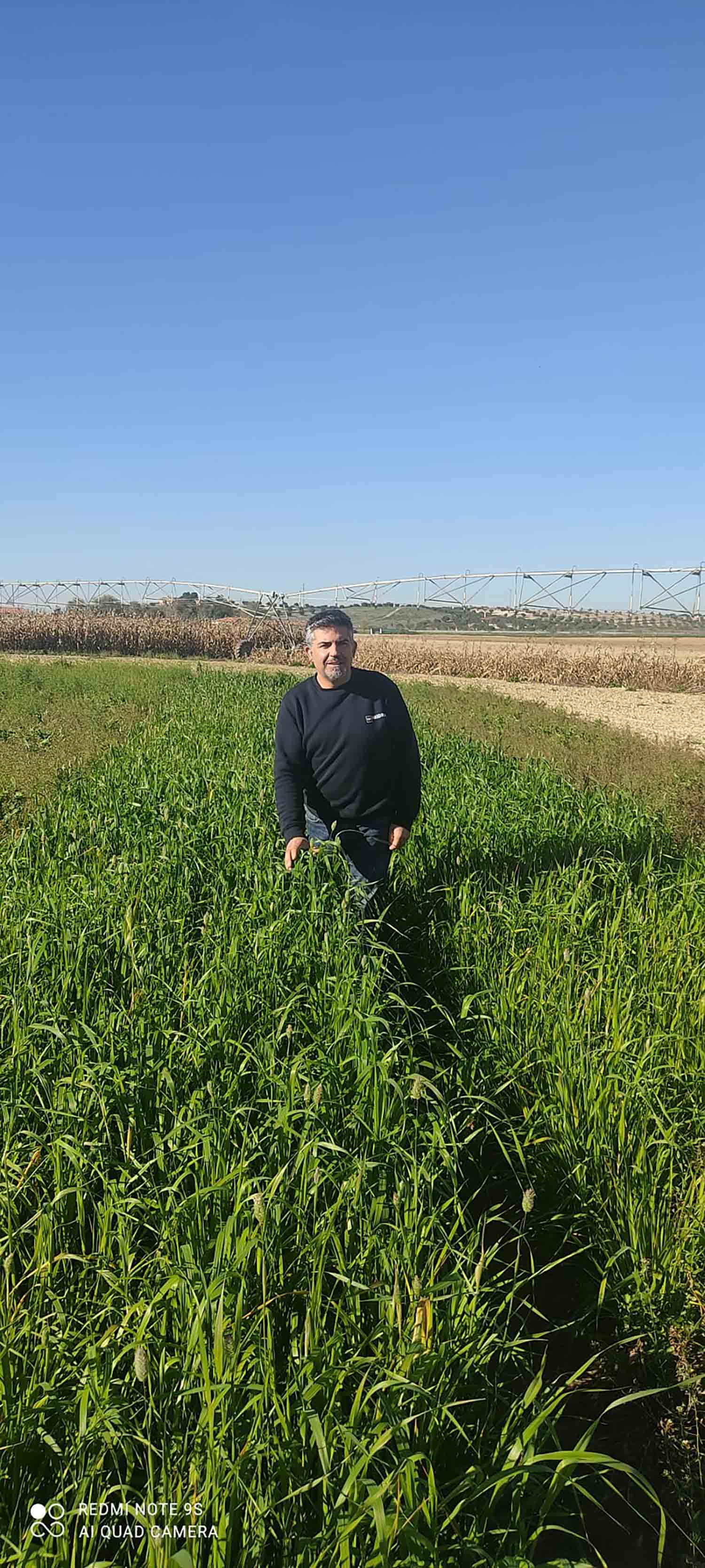 Roberto Saiz: "Las leguminosas son un auténtico tesoro, las especies raras deben llegar a la cocina". Foto: Roberto Saiz