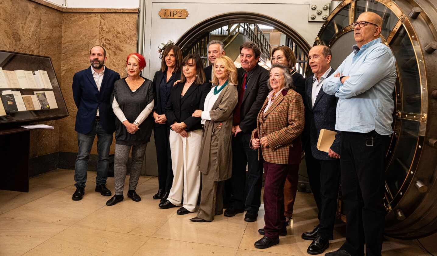 Rosa María Calaf y Ana Blanco depositan el legado de 'Informe Semanal' en la Caja de las Letras