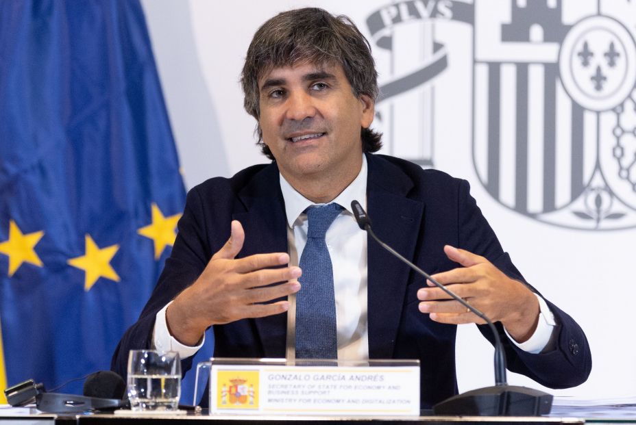 El secretario de Estado de Economía y Apoyo a la empresa, Gonzalo García Andrés