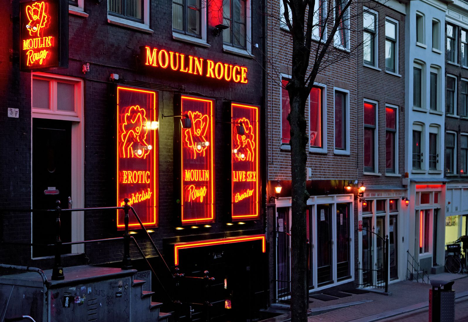 El Barrio Rojo, de Ámsterdam