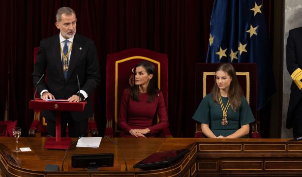 El Rey pide a los políticos "una España sólida y unida, sin divisiones ni enfrentamientos"