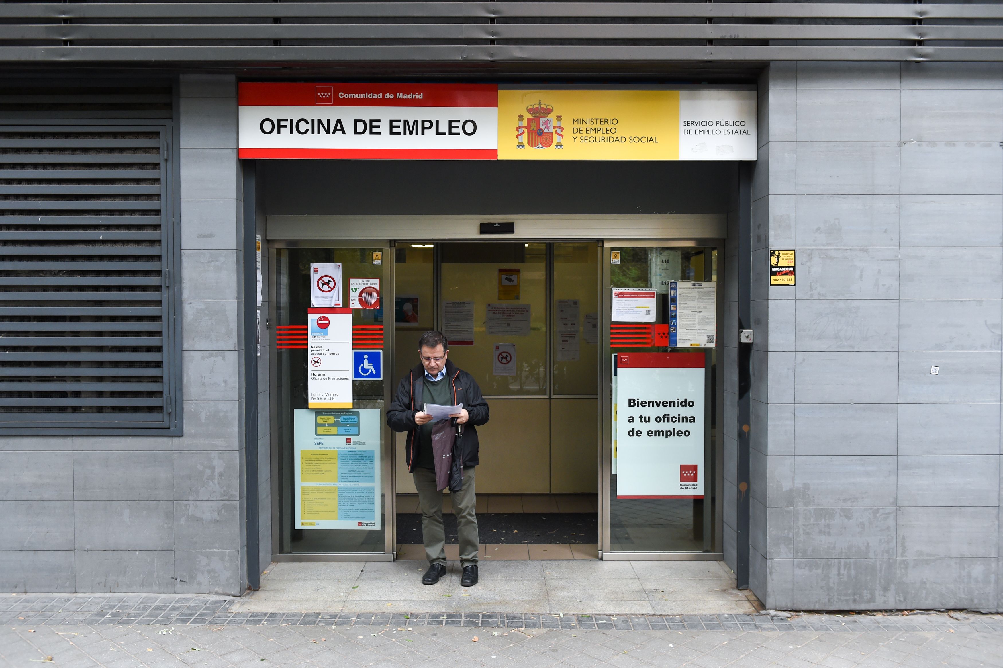 oficina desempleo sepe madrid 