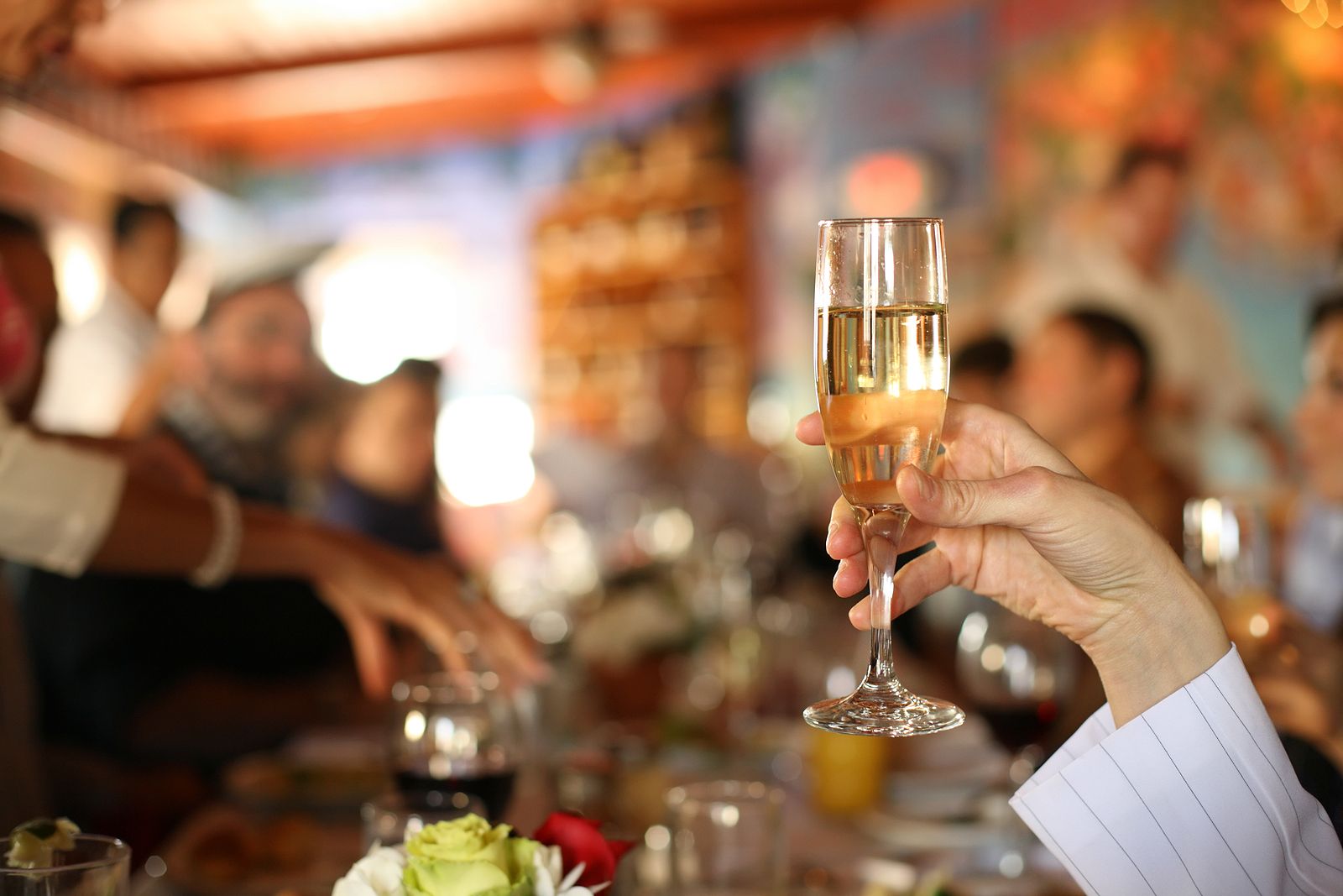 bigstock Celebration Hand holding glas 15795791