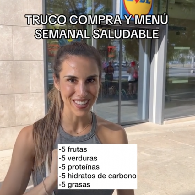 ¿Cómo hacer una compra saludable? El sencillo truco de una dietista para conseguirlo. Foto: TikTok