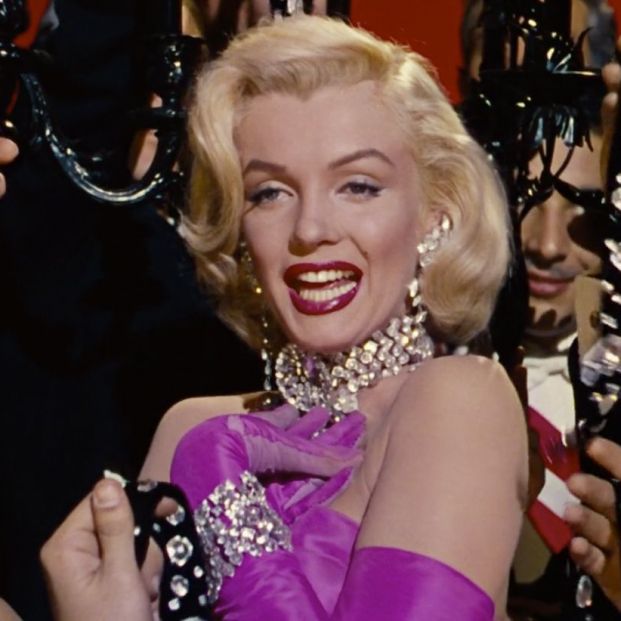 Marilyn Monroe en Los caballeros las prefieren rubias