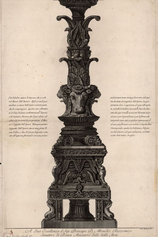 Giovanni Battista Piranesi en la Biblioteca Nacional de España