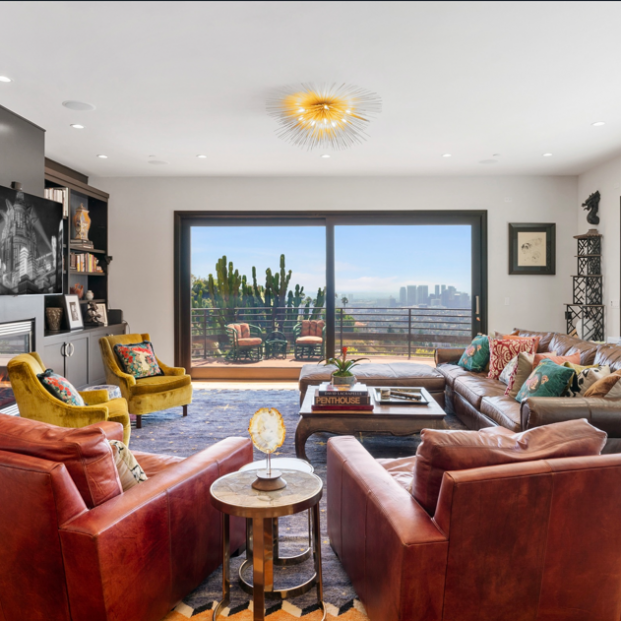 La mansión de Greta Garbo en en Beverly Hills, por dentro