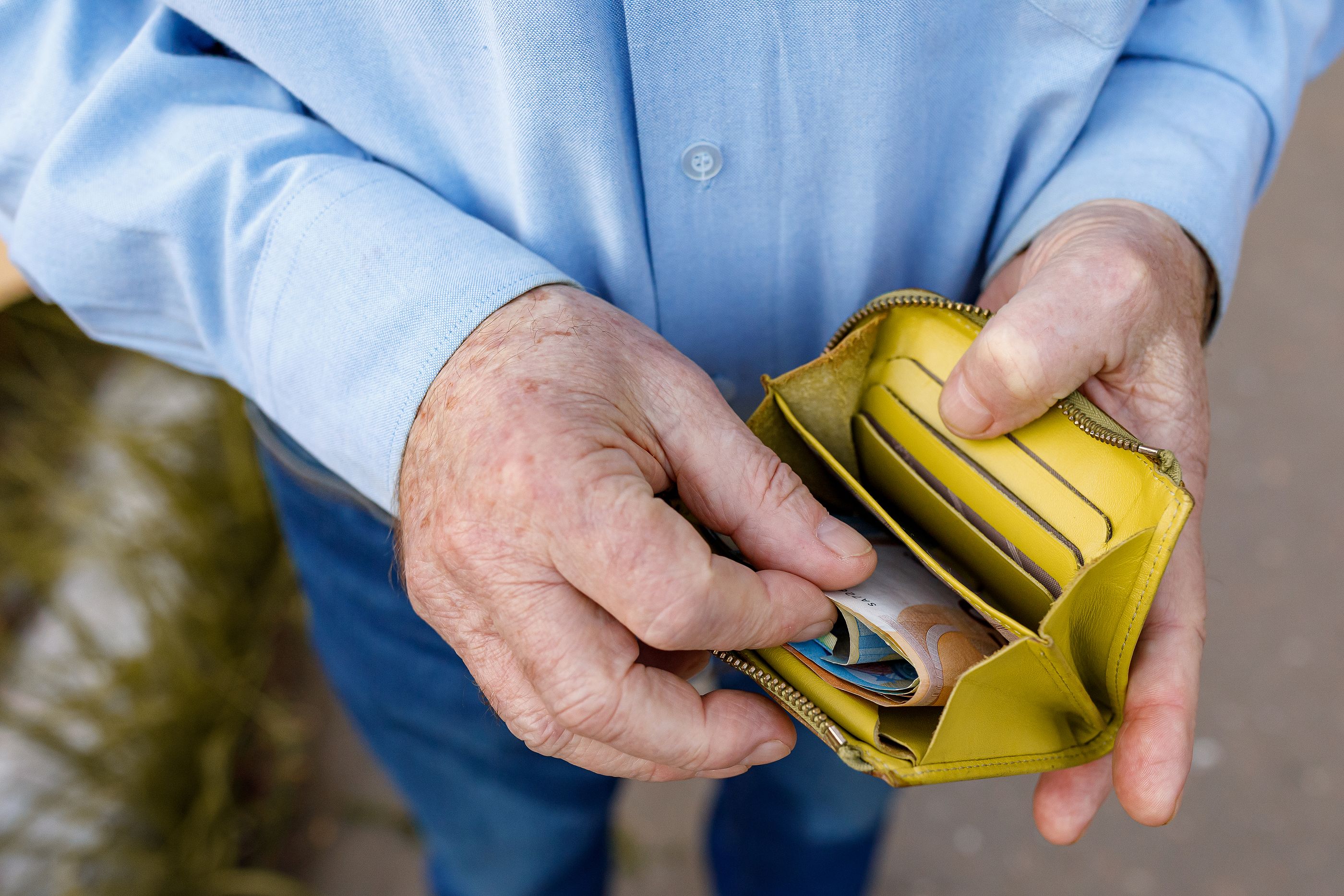 El 40% de los pensionistas llegan justos a final de mes. Foto: Bigstock