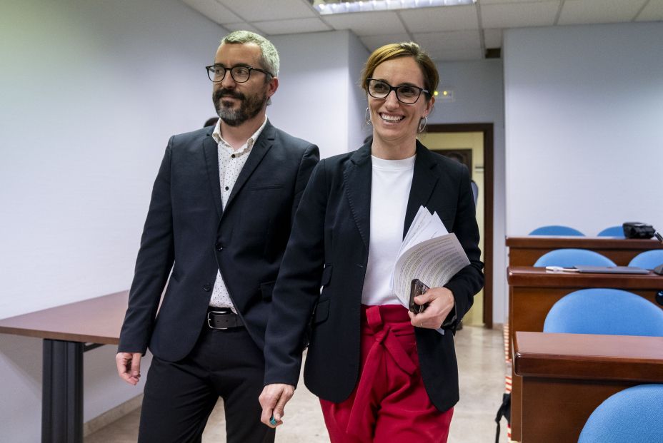 El secretario de Estado de Sanidad, Javier Padilla y la ministra de Sanidad, Mónica García
