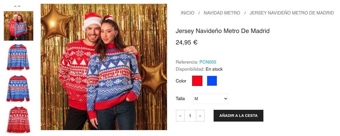 Jersey Metro de Madrid