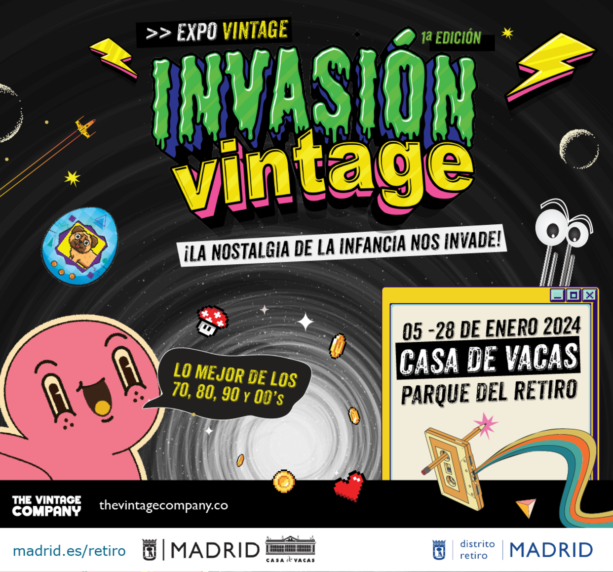 Exposición ‘Invasión Vintage’ llega a Madrid (exposición Invasión Vintage)