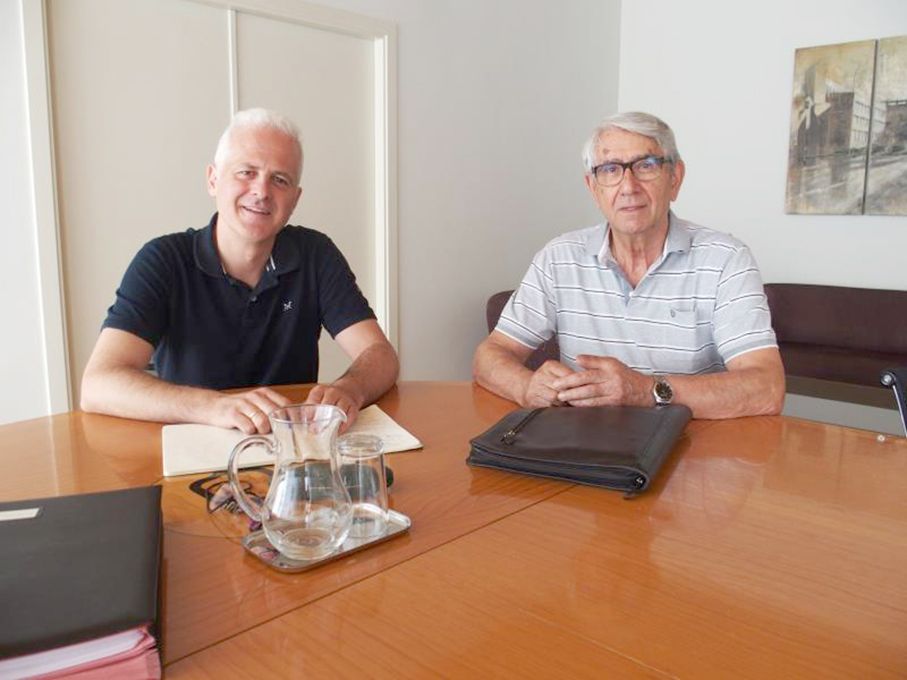 Saturnino Álvarez se reúne con el Ayuntamiento de Logroño para tratar los problemas de los mayores Saturnino Álvarez se reúne con el Ayuntamiento de Logroño para tratar los problemas de los mayores