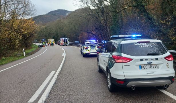 Muere una joven de 23 años y otra persona resulta herida grave en un accidente en Lahiguera (Jaén)