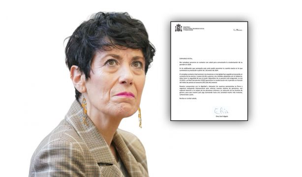 Esta es la carta de la ministra Elma Saiz que cada pensionista recibirá en los próximos días