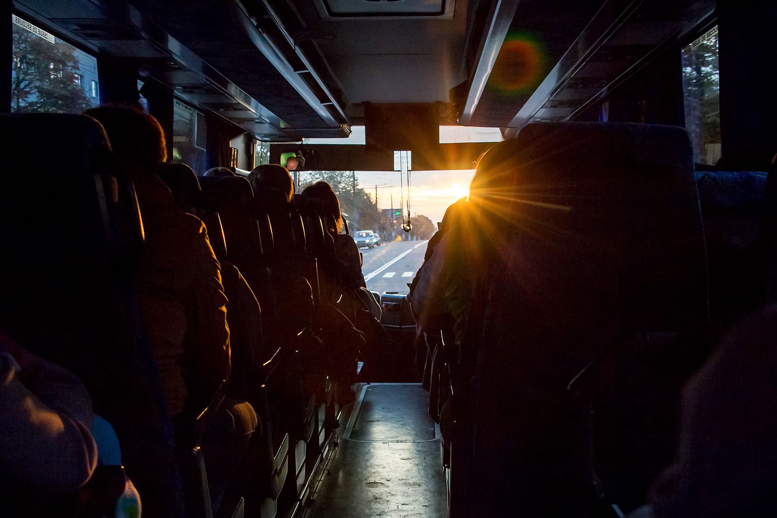 Aseos en los autobuses de los viajes del Imserso