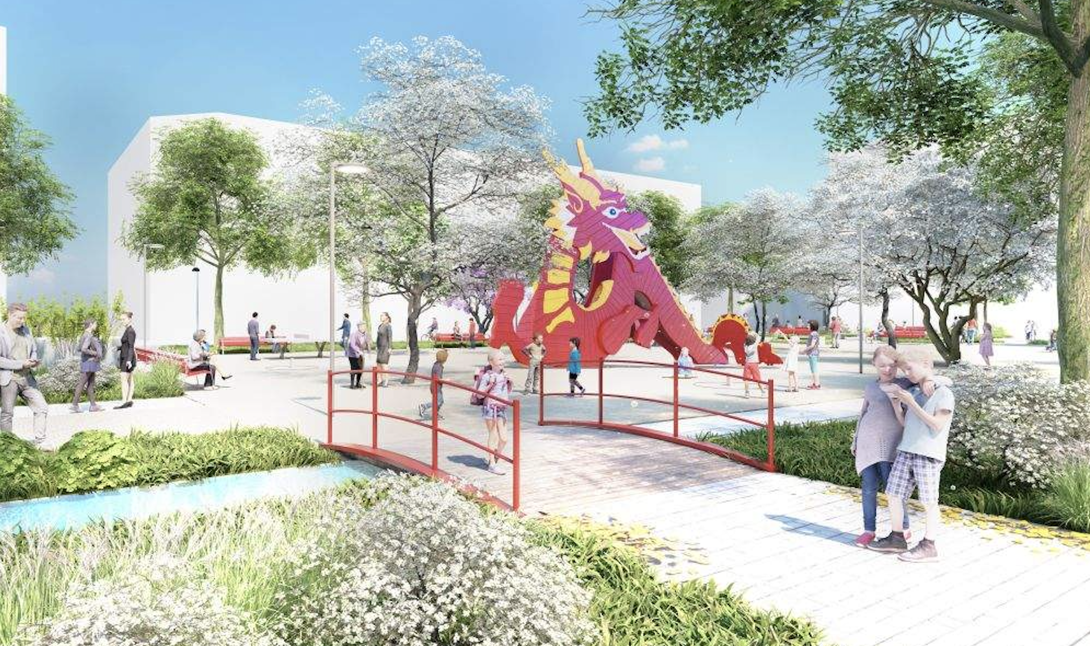 Así se transformará el barrio de Usera en el Chinatown madrileño Así se transformará el barrio de Usera en el Chinatown madrileño